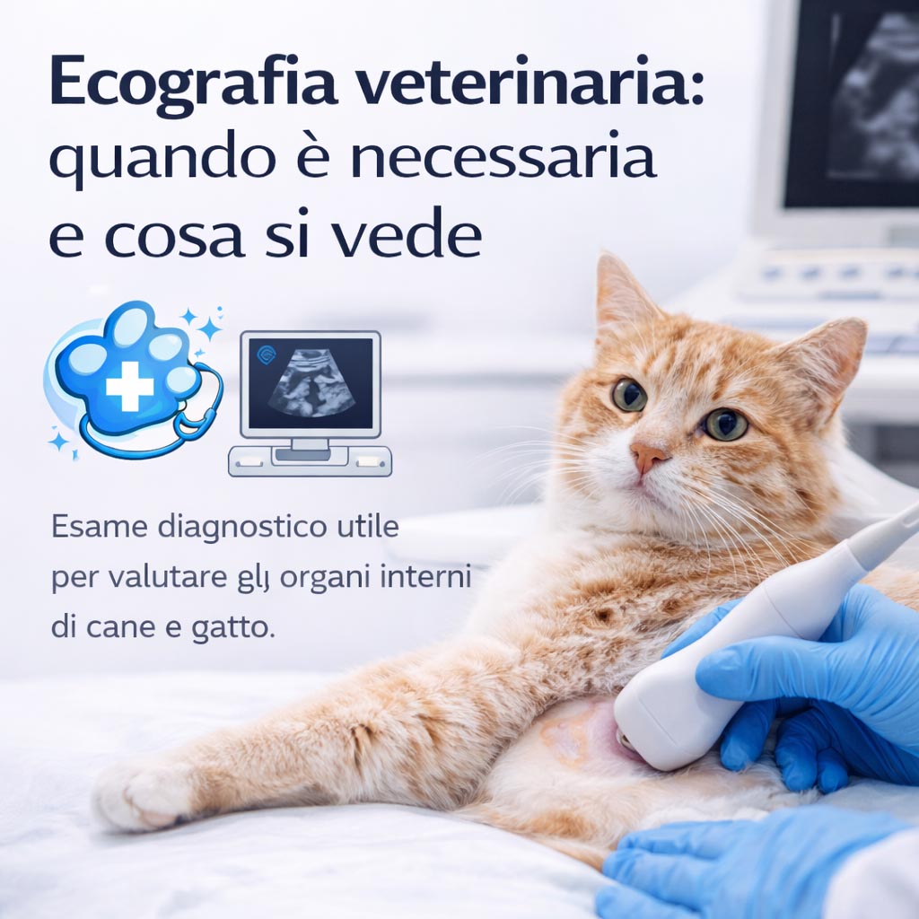 Ecografia veterinaria: quando è necessaria e cosa si vede